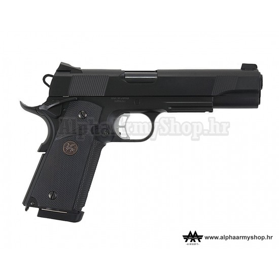M1911 MEU Full Metal GBB Black (KJ Works) 1050